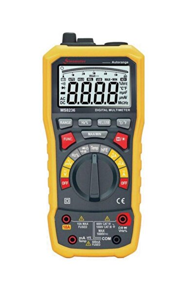 Mastech HS8236 USB Bağlantılı Multimetre True RMS
