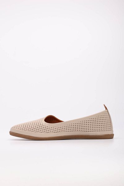 FAST STEP Genuine Leather Women's Ballerina Shoes 419Za2103