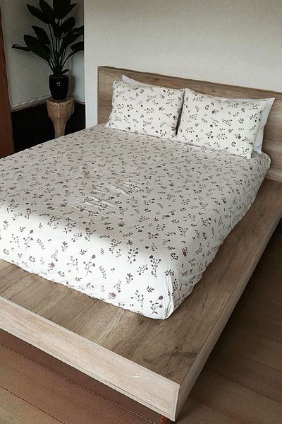 Newsevinç Ev Tekstili 100% Cotton Fitted Sheet Set Double - 160 X 200 cm