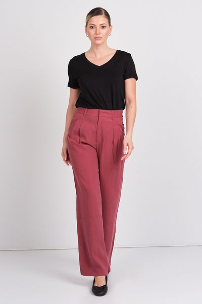 ONLY Women's Onlnıca Comfortable Fit Wide Leg Pocket Trousers 15348747 Dusty Rose
