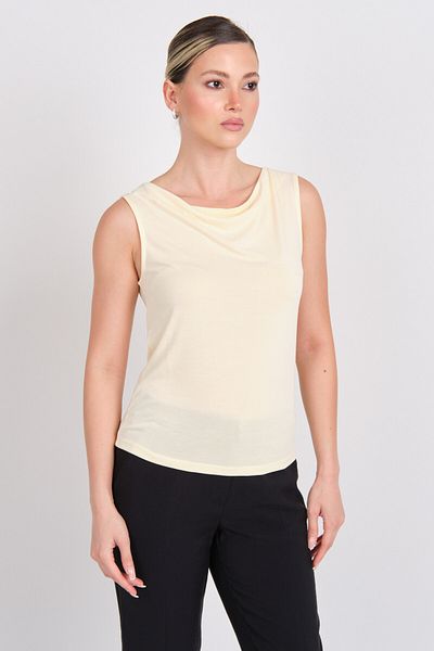 ONLY Women's Onlfree Sleeveless Crew Neck T-Shirt 15351020 Yellow