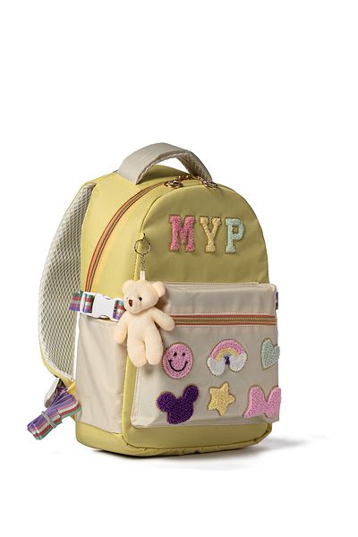 By Hakan My Polo 2055 Three-Piece Set Girls' Primary School Middle School Bag Backpack School Bag Multi-Compartment Ortho