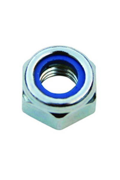 Norm Unc Fiberli Somun DIN 985 6 Kalite - 100 ADET - Çap;M5/16