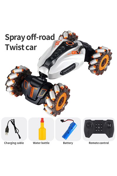 Choice B Single Control 4WD 1:16 Stunt RC Car With LED Light Gesture Induction Deformation Twist Climbing R