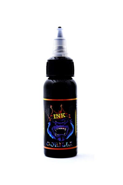 GORILLA 1 ADET INK DÖVME BOYASI 30 ML 1 OZ %100 ORİJİNAL PROFESYONEL DÖVME BOYAS