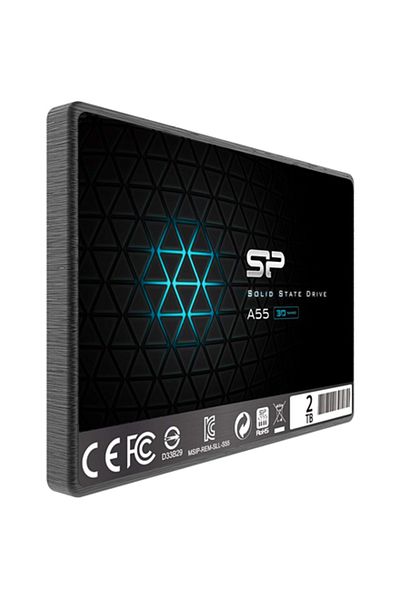 Silicon Power Ace | Dysk półprzewodnikowy | 2 TB | A55 | 2,5" | SATA 6 Gb/s