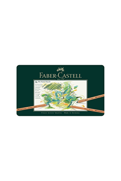 Faber Castell Pitt Pastel Boya, 36 Farklı Renk Seçeneği, Şık ve Metal Kutu Ta...
