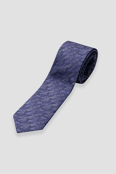 Abbate Tie 8 cm Microfiber Polyester Purple Men's Patterned Tie