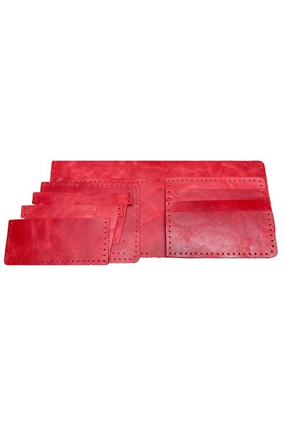 ipekbazaar Meriç Genuine Leather Men's Wallet Diy-Diy Set