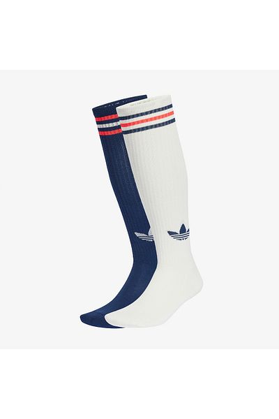 adidas 3S Knee S 2P Unisex White Socks