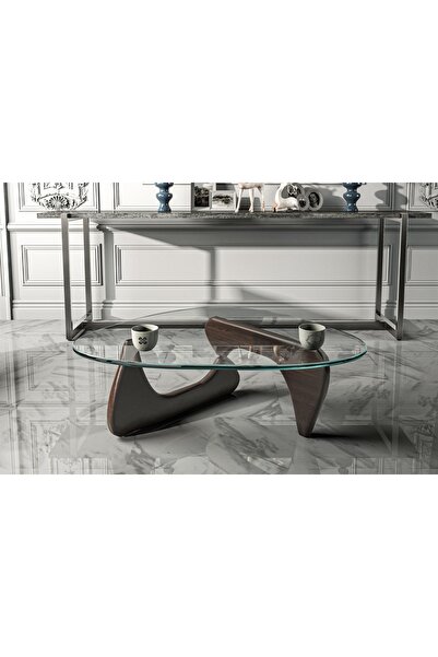 Vivense VENUX NOGUCHİ ORTA SEHPA, KESTANE