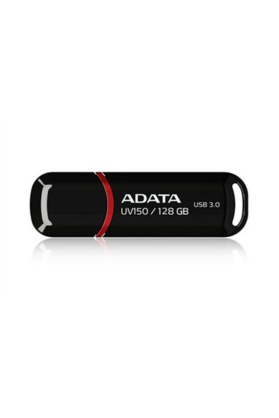 Adata Pamięć USB UV150 o pojemności 128 GB z interfejsem USB 3.0 - Kolor Czarny