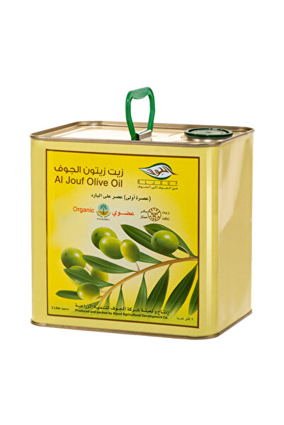 Al Jouf زيت زيتون عضوي، 2 لتر