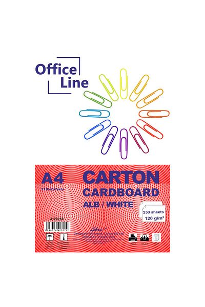 Libra White A4 cardboard 120 gr top 250 sheets