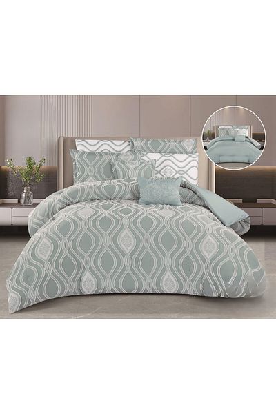 Mark A luxurious king-size double bed sheet to add beauty and elegance to your room accessories, made of microfiber, size 240*260 cm