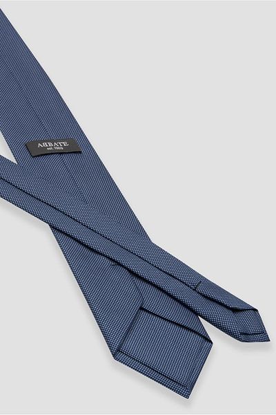 Abbate Tie 8 cm Microfiber Polyester Light Blue Men's Patterned Tie