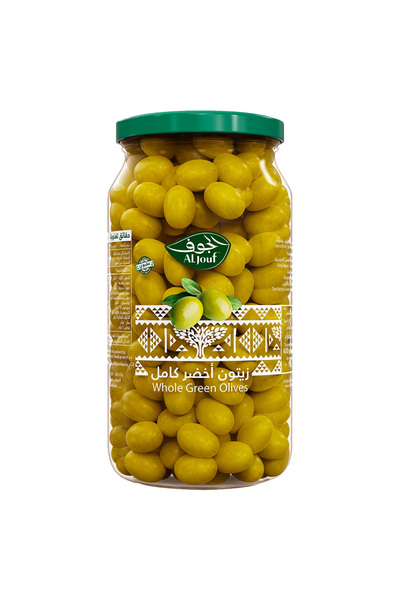 Al Jouf Green Olives, 600g