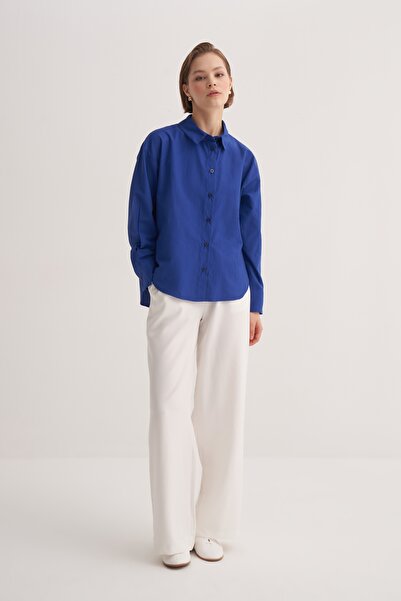 EBU Prive Жіноча сорочка з попліну Basic Saks