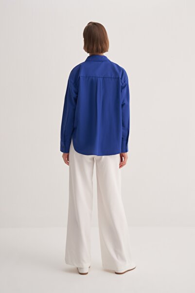 EBU Prive Жіноча сорочка з попліну Basic Saks