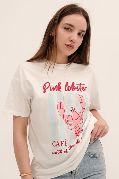 Addax Crew Neck Printed T-Shirt P10491