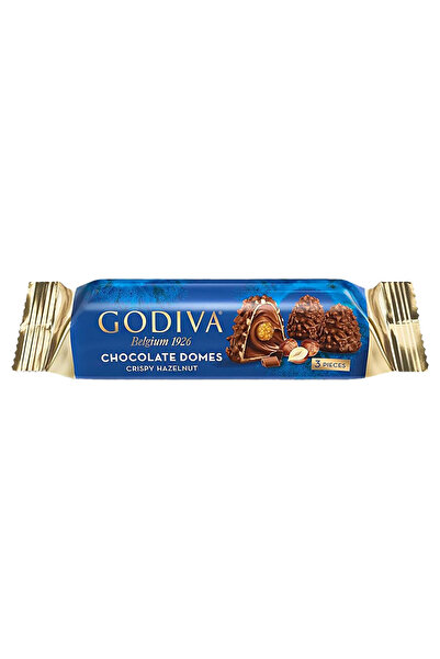 Godiva Domes Crispy Hazelnut Chocolate , 30G