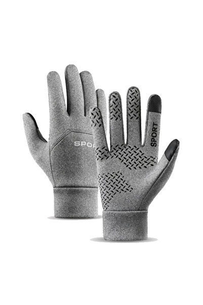 Choice قفازات شتوية مقاومة للماء للرجال من M Gray مناسبة لركوب الدراجات والتز...