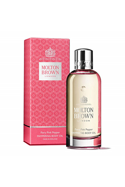 Molton Brown Ulei de corp cu piper roz aprins, 100 ml, ulei de baie, 100 ml