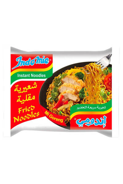 İndomie نودلز سريعة التحضير مقلية، 80 غرام