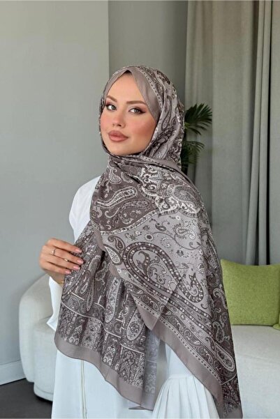 Şulemoda Giyim شال منقوش على الطراز العرقي من سينيور