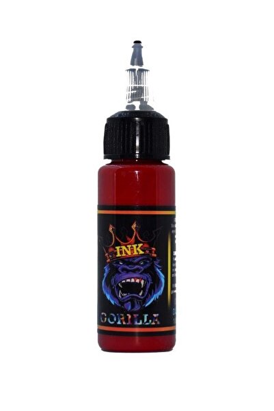 GORILLA 1 ADET INK DÖVME BOYASI 30 ML 1 OZ %100 ORİJİNAL PROFESYONEL DÖVME BOYAS
