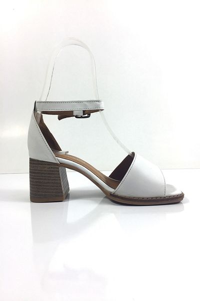 Tabak Deri Genuine Leather Comfortable, Casual and Stylish Short Heeled Summer Shoes Ii