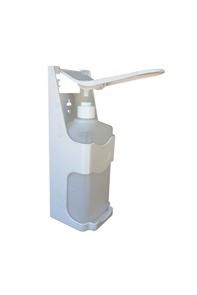 Atom Dispenser perete, dozator, pentru sapun, dezinfectant, 1000 ml, cu manual, 26 x 16 x 10 cm