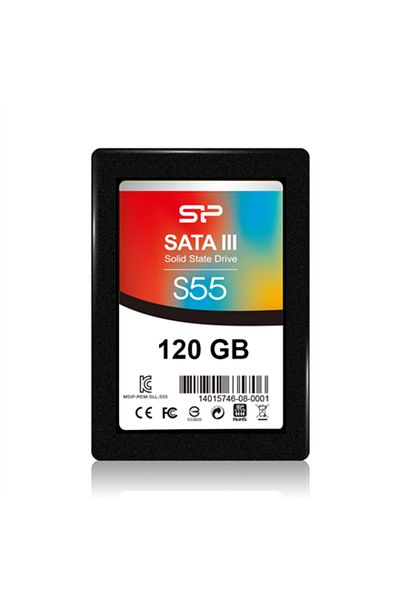 Silicon Power | Dysk półprzewodnikowy | 120 GB | Slim S55 | 2,5" | SATA 6 Gb/s