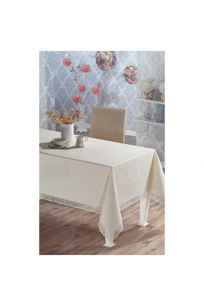 Lenjerii Deosebite Jackline tablecloth, rectangular 160x320cm cream