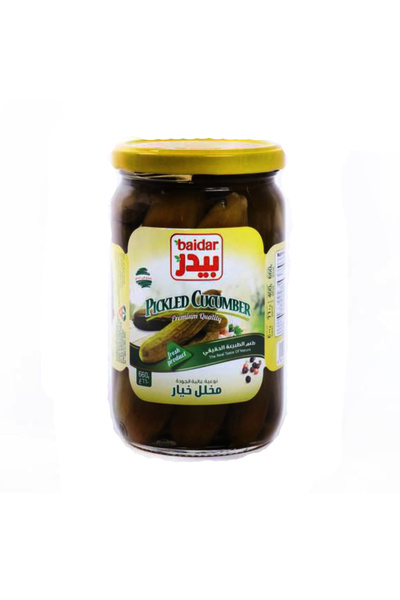 Baidar Pickled Cucumber, 660 g