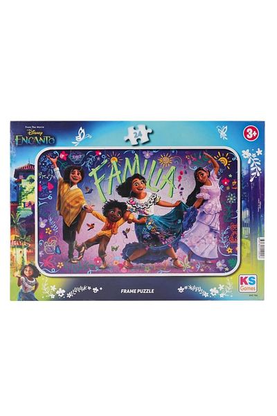 PRATİKOBA Bfs Enc 704 Encanto Familia Frame Puzzle 24 Pieces -Ks Puzzle