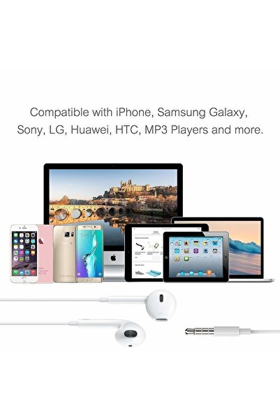 iends Wired Stereo Earphone 3.5mm with Microphone, White HS272