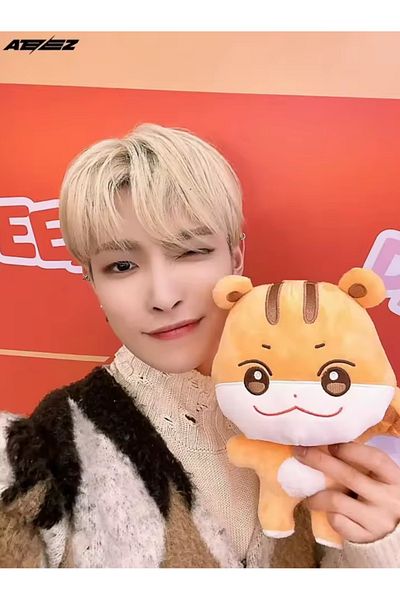 Kawaii Ateez Hongjoong Plush Toy 20cm