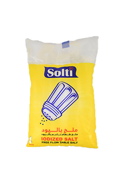 Solti Salti Iodized Fine Salt, 4kg
