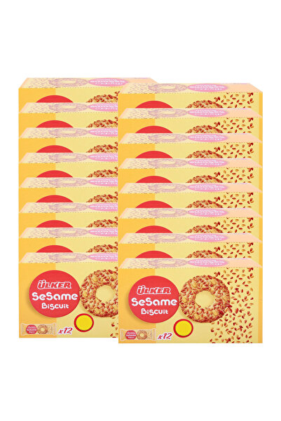Ülker بسكويت أولكر بالسمسم، 58 غرام × 144