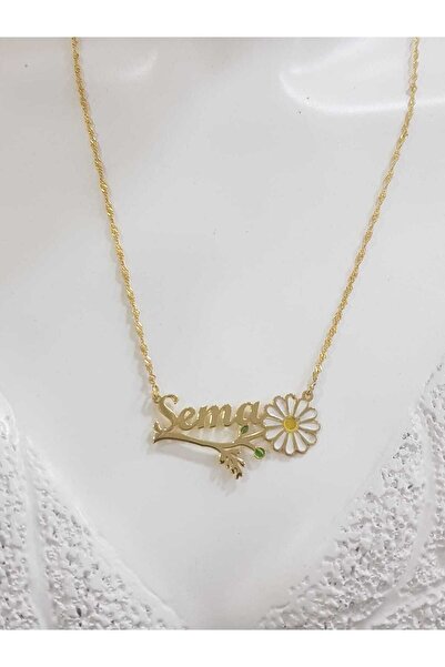 vogutima jewelery&silver by timuçin mavili Kadın Gümüş Kolye - Sema Yazılı Pa...