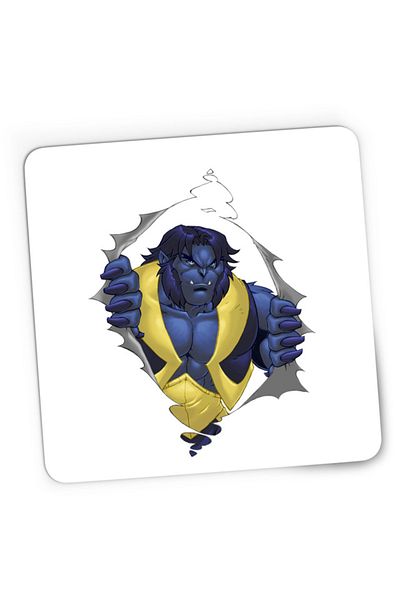 OEM Mousepad Gaming X-men Monster Rip Powerfull Super Hero Cartoons, 21x19 см