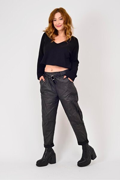 Park Moda 8600 ΠΑΝΤΕΛΟΝΙ ΜΕ ΛΕΠΤΟΜΕΡΗ ΔΕΡΜΑΤΙΝΗ ΕΠΕΞΕΡΓΑΣΙΑ