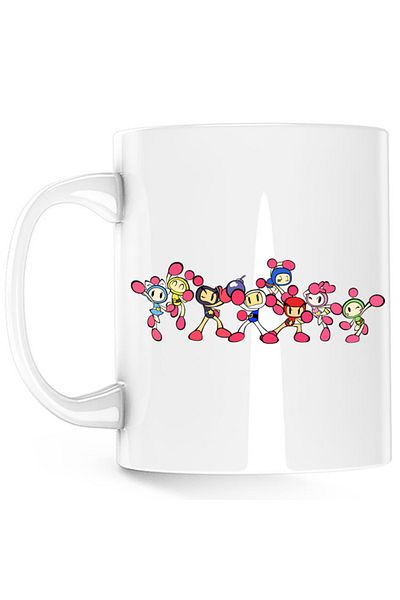 OEM Cana Bomberman Team Friends Members, alba, 330 ml