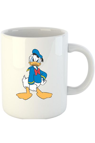 OEM Cana Donald Duck Angry Cartoon Animals Passion, alba, 330 ml