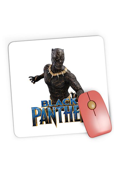 OEM Mousepad Gaming Black Panter Comic Books Movie Costume, 21x19 см