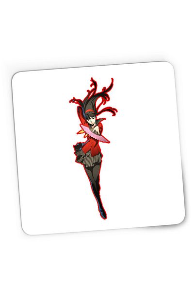 OEM Mousepad Gaming Persona Yukiko Amagi Fan Traditional Japan, 21x19 cm