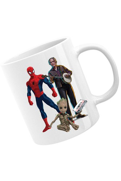 OEM Cana Spiderman Music Star Trek Baby Groot, alba, 330 ml
