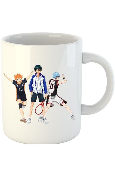 OEM Cana Prince of Tennis Ryouma Kuroko Haikyuu, white, 330 ml