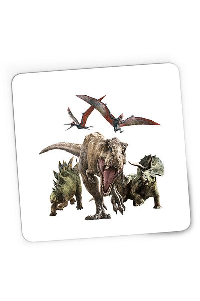 OEM Mousepad Gaming Jurassic Park Dinosaur Plateosaurus Fossils, 21x19 см